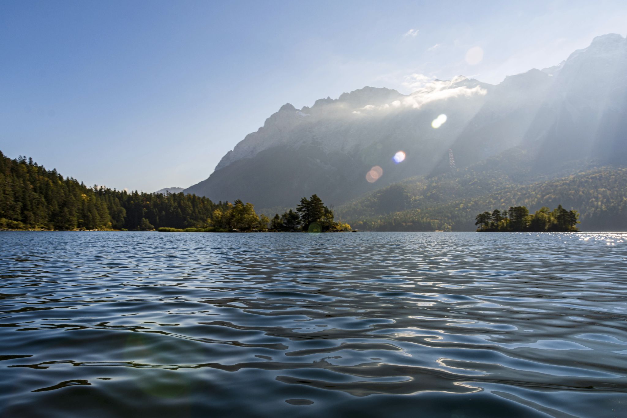 Kajaktour Eibsee 09.10.2021